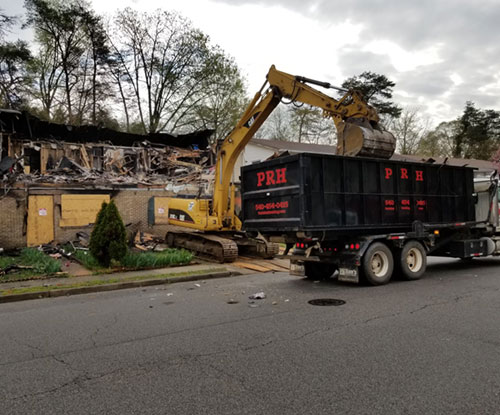 Commercial demolition in Northern Virginia 