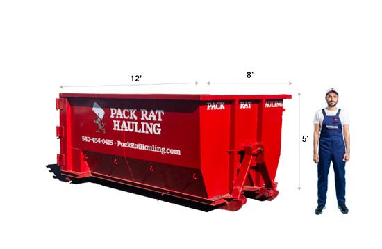 15 Yard Dumpster Rentals in Fredericksburg, Virginia